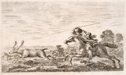 Stag Hunt, from The Hunts of Different Animals