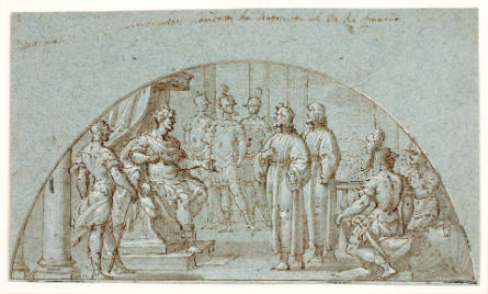 Charles VI, King of France, Receiving Ambassadors from Antoniotto Adorno, Doge of Genoa