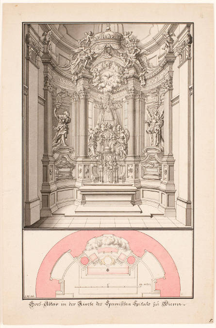 The High Altars of the Spanish Church at Vienna