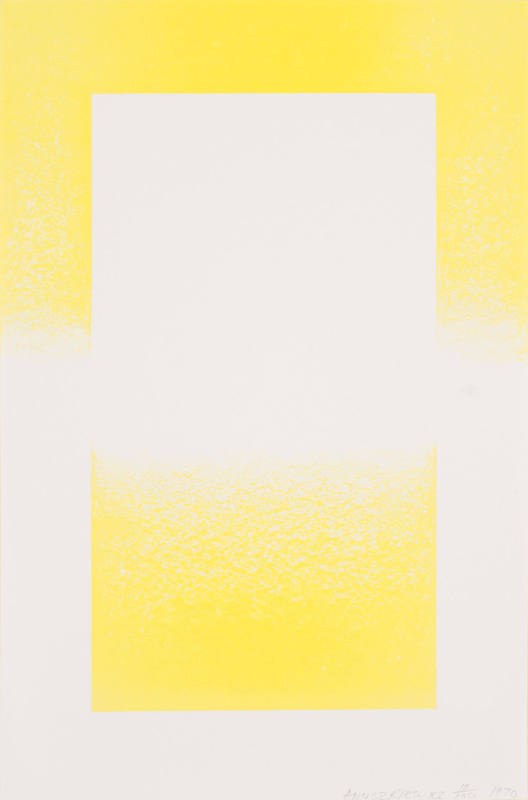 Yellow Reversed, from Art in America Graphics 70