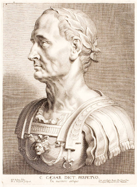 Bust of Caesar, plate 9 from Twelve Famous Greek and Roman Men, after Peter Paul Rubens, after the Antique