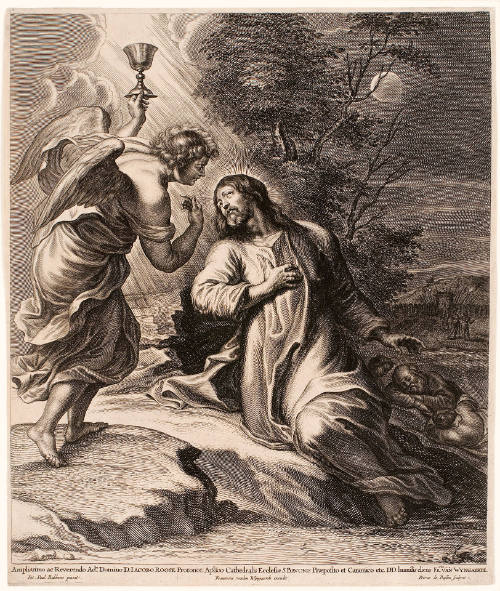 Christ on the Mount of Olives, after Peter Paul Rubens