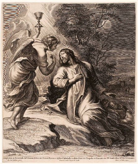 Christ on the Mount of Olives, after Peter Paul Rubens