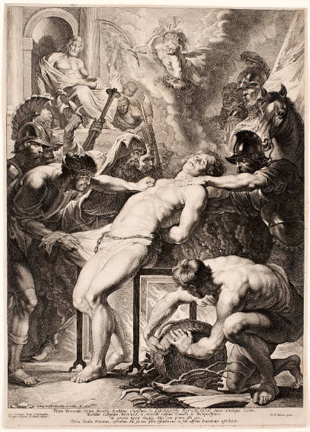 Martyrdom of Saint Lawrence, after Peter Paul Rubens