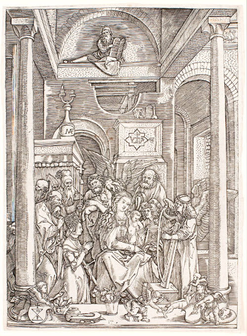 Glorification of the Virgin, from The Life of the Virgin, after Albrecht Dürer