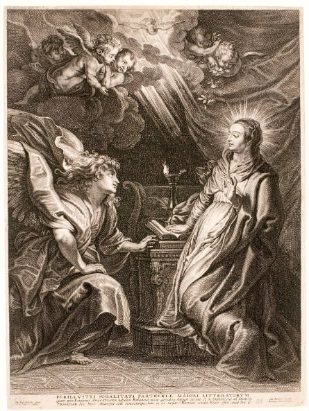 The Annunciation, after Peter Paul Rubens