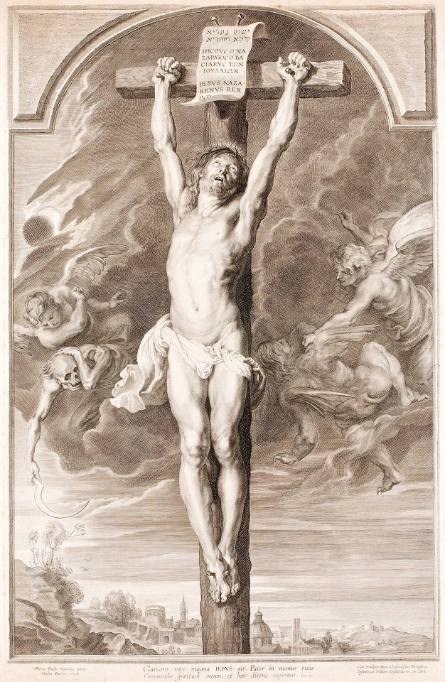 Christ on the Cross, after Peter Paul Rubens