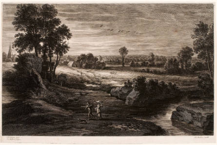 Plate 16 from The Set of the Small Landscapes, after Peter Paul Rubens