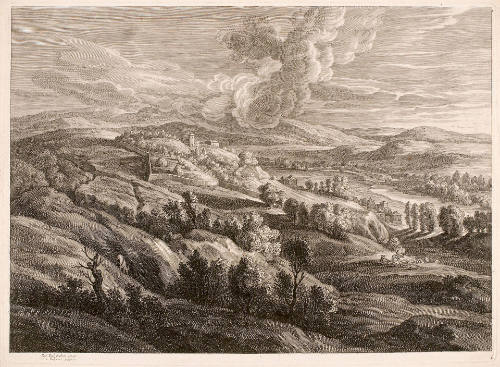 Plate 6 from The Set of the Small Landscapes,  after Peter Paul Rubens