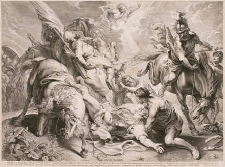 The Conversion of Saint Paul, after Peter Paul Rubens