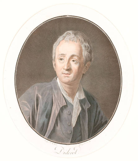 Diderot, from Drouhin's Collection des grands hommes [Collection of Great Men], after Louis Michel van Loo