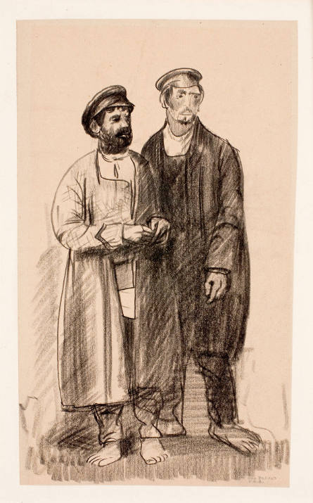 Study of Two Prisoners for The Case of Sergeant Delaney, First Stone
