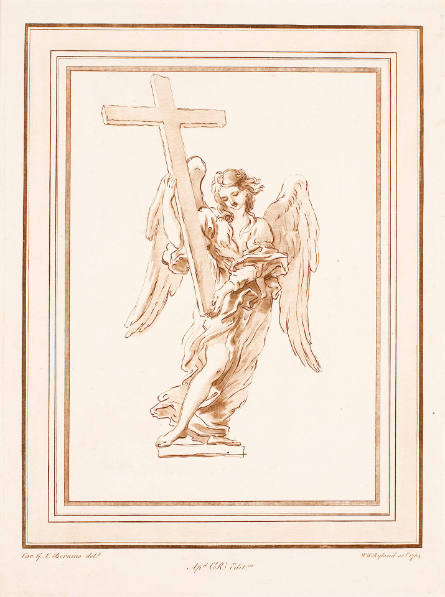 Angel Bearing a Cross, from the Ponte Sant'Angelo, after Gian Lorenzo Bernini