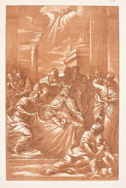 Presentation of Jesus at the Temple, after Bartolomeo Biscaino