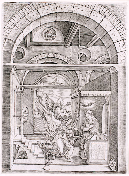 The Annunciation, from The Life of the Virgin, after Albrecht Dürer