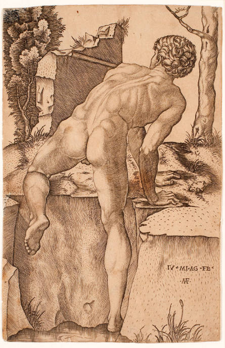 The Climber, after Michelangelo