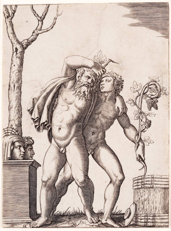 Silenus Supported by a Young Bacchant