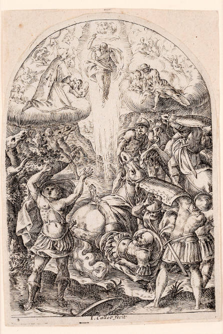 La Conversion de St. Paul [The Conversion of St. Paul], from Les Tableaux de Rome [The Paintings of Rome]