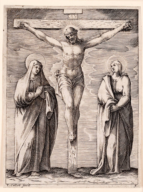 La Ste. Vierge et St. Jean au pied de la croix [The Holy Virgin and St. John at the Foot of the Cross], from Les Tableaux de Rome [The Paintings of Rome]