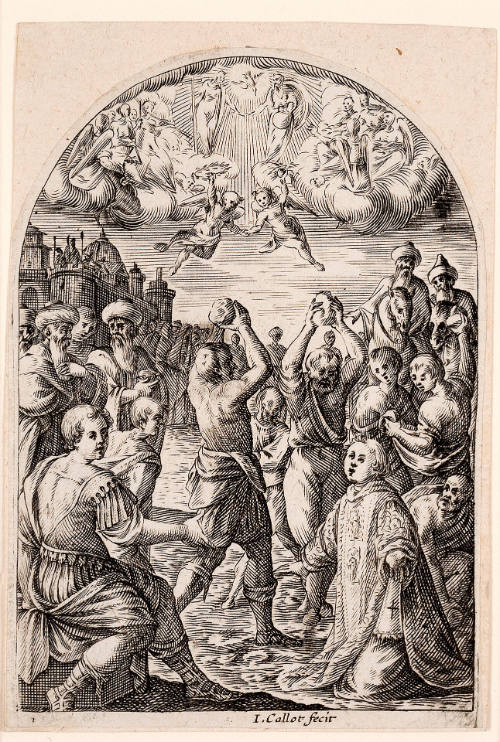 Le Martyre de St. Étienne [The Martyrdom of St. Stephen], from Les Tableaux de Rome [The Paintings of Rome]