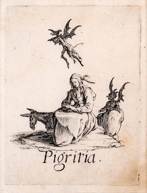 Pigritia [Sloth], from Les Péchés capitaux [The Deadly Sins]