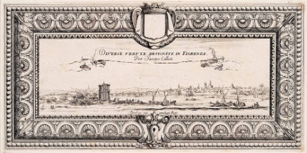 Frontispiece to Jacques Callot, Paysages Gravés pour Jean de Médicis [Landscapes Engraved for Giovanni de Medici]