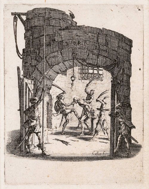 Jésus est battu de verges (La Flagellation) [Jesus is Beaten with Switches (The Flagellation)], from La Petite Passion [The Small Passion]