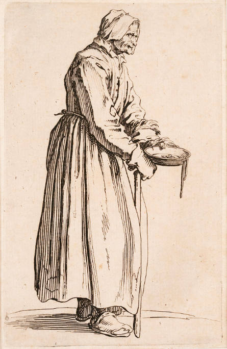 La Mendiante à la sébille [sic] [Beggar Woman with a Bowl], from Les Gueux [The Beggars]