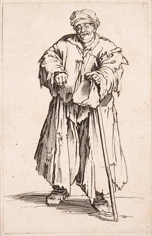 Le Mendiant obèse aux yeux baissés [Obese Beggar with Downcast Eyes], from Les Gueux [The Beggars]