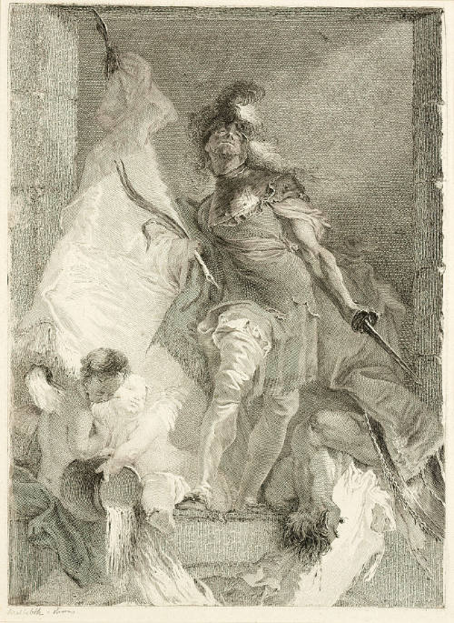 Saint Florian as a Warrior with a Martyr's Palm