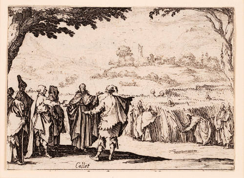 Jésus avec les Pharisiens [Jesus with the Pharisees], from Le Nouveau Testament [The New Testament]