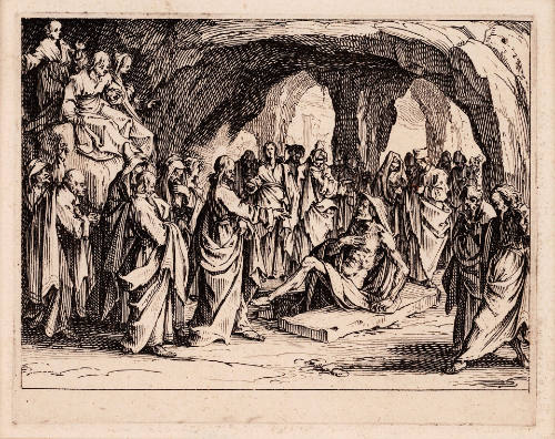 La Résurrection de Lazare [The Resurrection of Lazarus], from Le Nouveau Testament [The New Testament]