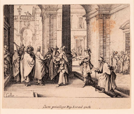 Le Denier de César [The Tribute Money of Caesar], from Le Nouveau Testament [The New Testament]