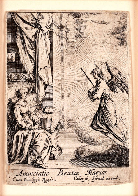 L’Annonciation [The Annunciation], from La Vie de la Sainte Vierge [The Life of the Holy Virgin]