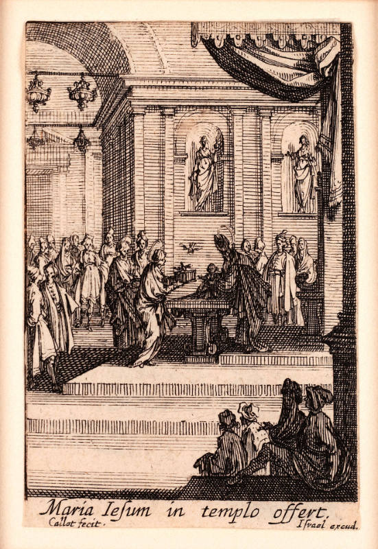 Marie présente Jésus dans le temple [The Presentation in the Temple], from La Vie de la Sainte Vierge [The Life of the Holy Virgin]