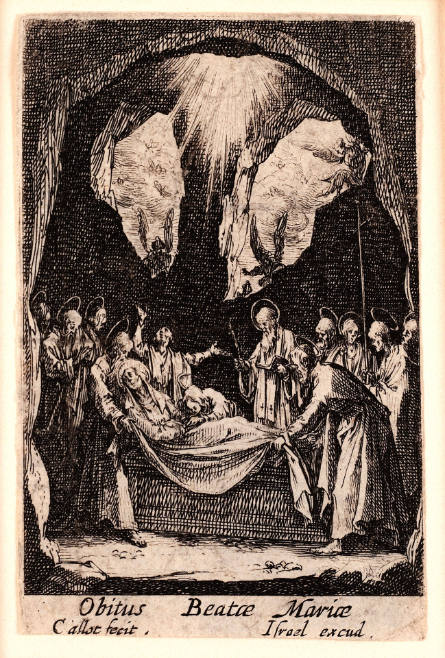 Ensevelissement de la Sainte Vierge [The Burial of the Holy Virgin], from La Vie de la Sainte Vierge [The Life of the Holy Virgin]