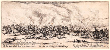 La Bataille [The Battle], from Les Grandes misères de la guerre [The Great Miseries of War]