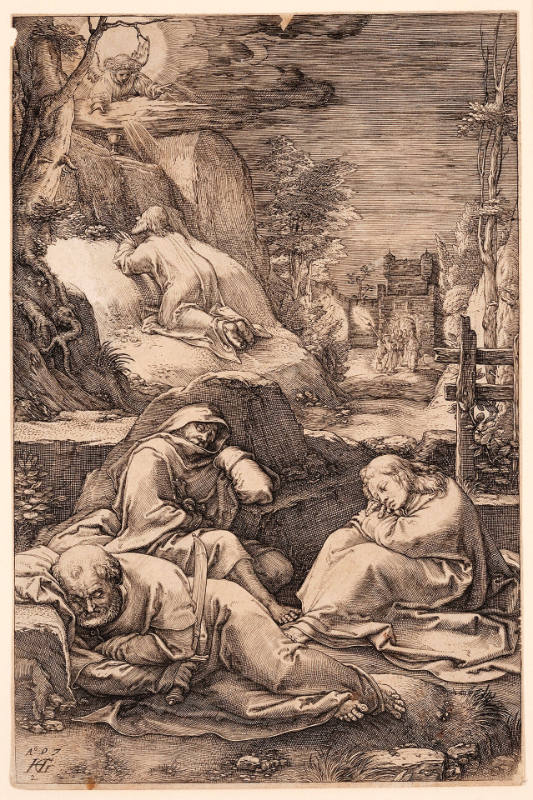 Christ on the Mount of Olives, plate 2 from The Passion