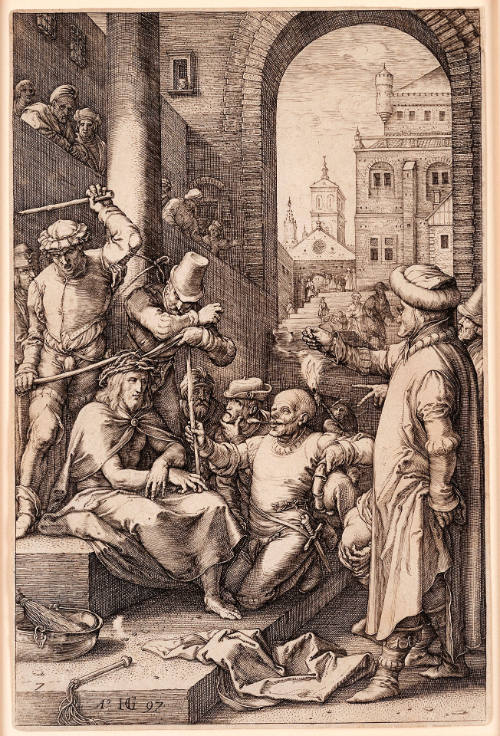 Christ Crowned with Thorns, plate 7 from The Passion