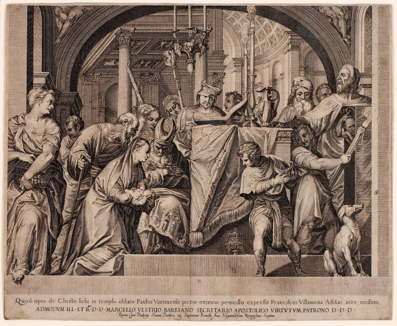 Presentation in the Temple, after Paolo Veronese