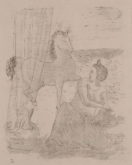 Woman with a Horse