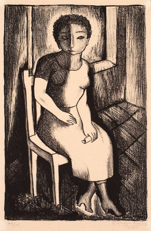 Mujer sentada [Seated Woman]