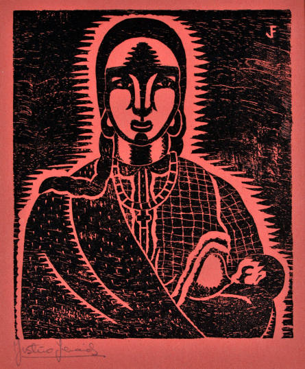 Madre, de la serie Motivos populares mexicanos [Mother, from the series Mexican Popular Motifs]