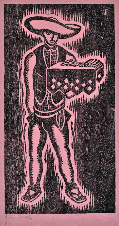 El dulcero, de la serie Motivos populares mexicanos [The Candy Seller, from the series Mexican Popular Motifs]