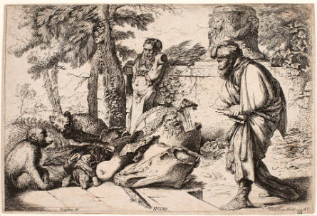 Diogenes Searching for an Honest Man