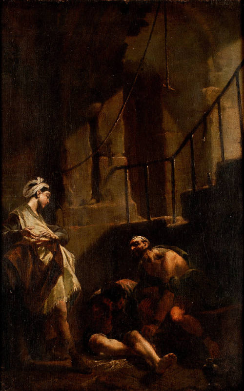 Joseph Interpreting the Dreams in Prison