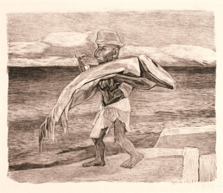 Pescador [Fisherman], from Estampas de Yucatán [Prints of Yucatán]