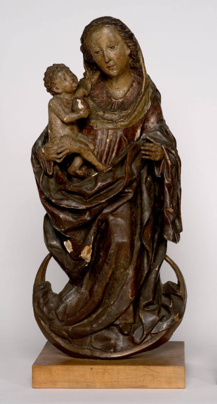 Madonna and Child on a Crescent Moon