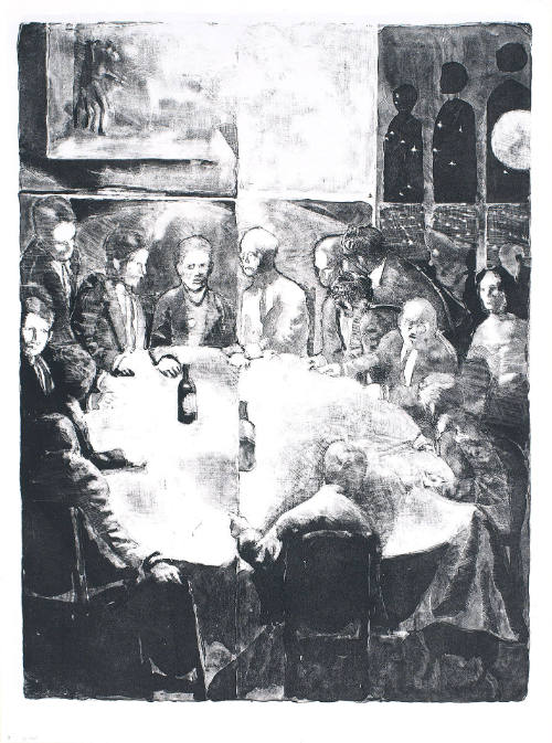 La última cena del General Sandino [The Last Supper of General Sandino], from The Saga of Sandino