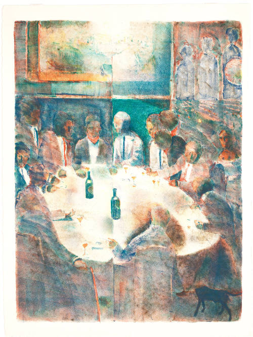 La última cena del General Sandino [The Last Supper of General Sandino], from The Saga of Sandino